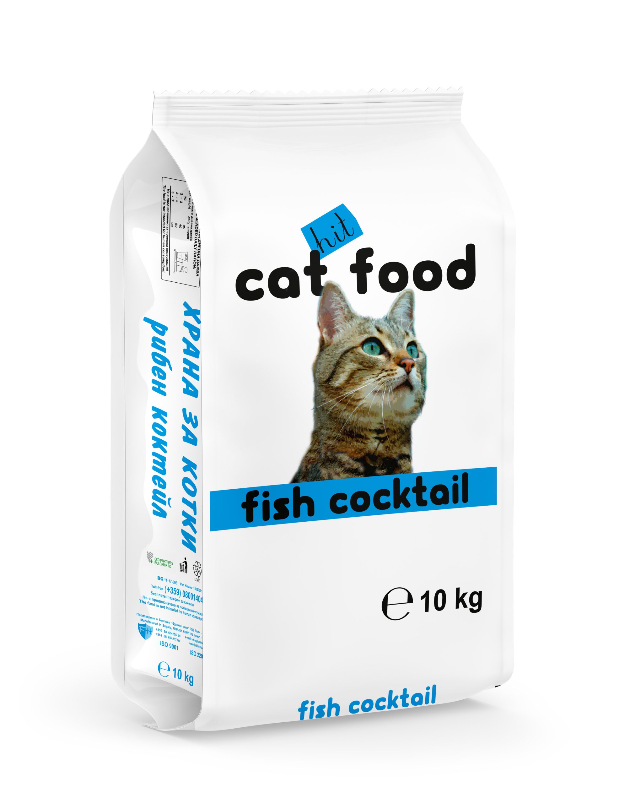 Hit Cat food Fish cocktail 10kg
