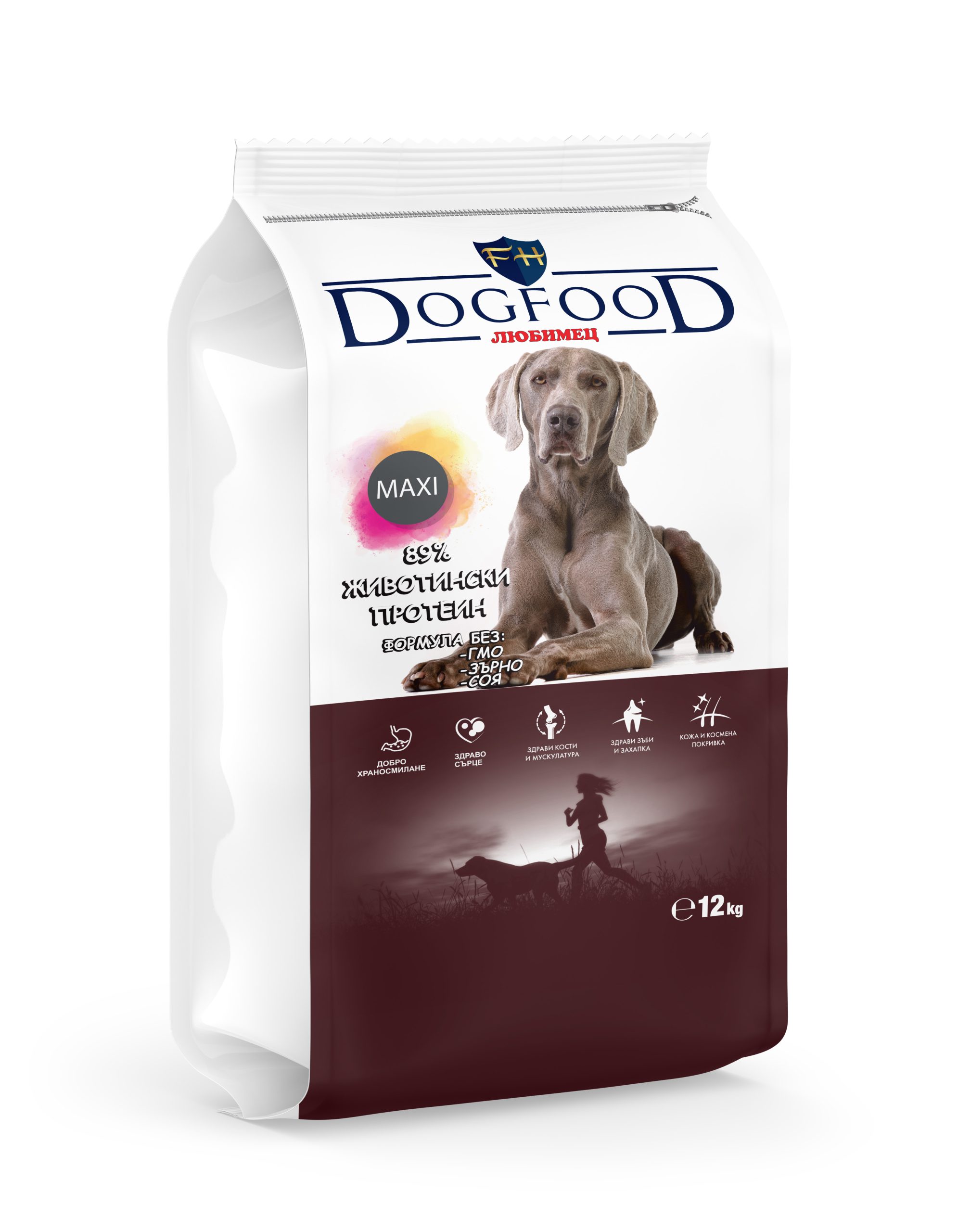 Premium dog food Maxi 12kg